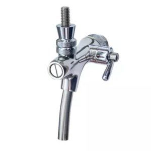 Micromatic 4933FC Stainless Steel Flow Control Faucet - Self Closing Beer Faucet